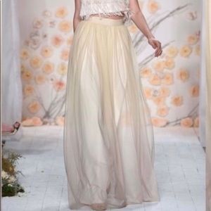 Tulle Ombré Maxi Skirt